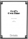 Richard W. Gieseke God's Own Time Medium Voice and Organ or Piano