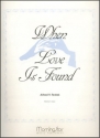 Alfred V. Fedak When Love Is Found Medium Voice and Piano