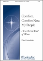 Dale Grotenhuis Comfort Now My People As a Deer in Want of Water SATB and Bass/Baritone Solo a cappella