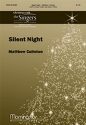 Matthew Culloton Silent Night SATB, Flute or Violin and Harp or Piano (CHORAL SCORE)