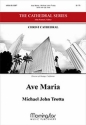 Ave Maria for mixed chorus and opt. solo a cappella vocal score (la)