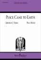 Paul Manz Peace Came to Earth SATB opt. Congregation and Organ