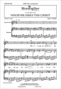 John A. Behnke Whoever Seeks the Christ SATB, Keyboard, Flute