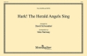 David Schwoebel Hark! The Herald Angels Sing SATB divisi, Organ, opt. Orchestra (Partitur + Stimmen)