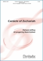 Richard Jeffrey Canticle of Zechariah SATB, opt. Congregation, Organ, Guitar, Timpani, Trumpet (CHORAL SCORE