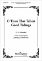 Georg Friedrich Hndel O Thou that Tellest Good Tidings Vocal Solo - High Voice, Keyboard