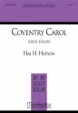 Hal H. Hopson Coventry Carol SATB, Solo Voice or Small Ensemble, Keyboard [Organ or Piano]