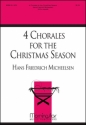 Hans F. Micheelson Four Chorales for the Christmas Season SAB a cappella