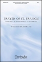 William Beckstrand Prayer of St. Francis SATB a cappella and Baritone Solo