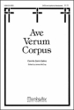 Camille Saint-Saens Ave Verum Corpus SATB a cappella, Opt. Keyboard