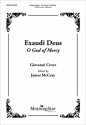 James McCray Exaudi Deus SATB, Opt. Keyboard