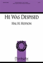 Theodore Dubois He Was Despised SATB, Soprano Solo, Tenoro Solo, Keyboard