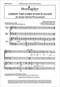 Michael Burkhardt Christ the Lord Is Ris'n Again SATB, Organ or Brass Quartet (CHORAL SCORE)