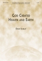 David Schelat God Created Heaven and Earth 2-Part, C Instr, B-flat Instr, Perc. (CHORAL SCORE)