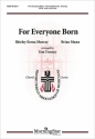 Brian Mann For Everyone Born SATB, Cello, and Piano