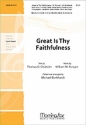 William M. Runyan Great Is Thy Faithfulness Mixed Choirs, Handbells [4 Octaves], Brass Quintet, Piano, and Organ (