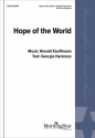 Ronald Kauffmann Hope of the World SATB and Keyboard