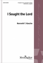 Kenneth T. Kosche I Sought the Lord SATB divisi, a cappella