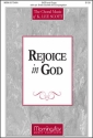 K. Lee Scott Rejoice in God SATB, opt. Congregation, Organ, Brass Quartet (CHORAL SCORE)