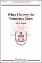 Giuseppe Verdi When I Survey the Wondrous Cross SATB, Unison Women's Voices or Unison Voices and Piano