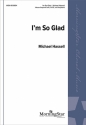 Michael R. Hassell I'm So Glad SATB, Mezzo-Soprano Solo, Keyboard