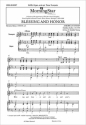 Gordon Young Blessing and Honor SATB, Keyboard [Organ or Piano], opt. Three Trumpets (CHORAL SCORE)