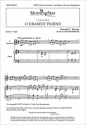 Kenneth T. Kosche O Dearest Friend SATB, opt. Congregation, Organ, C Instrument (CHORAL SCORE)