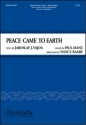 Paul Manz Peace Came to Earth Unison Voices, opt. Congregation, Organ or Piano, Oboe