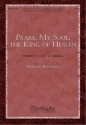 Donald Busarow Praise, My Soul, the King of Heaven SATB, opt. Congregation, Organ, Brass Quartet (CHORAL SCORE)