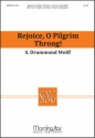 S. Drummond Wolff Rejoice, O Pilgrim Throng! SAB, opt. Congregation, Organ, Two Trumpets (CHORAL SCORE)