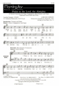 Paul Manz Praise to the Lord, the Almighty SATB, Congregation, Organ, Brass Quartet (Partitur)