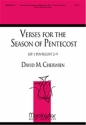 David M. Cherwien Verses for the Season of Pentecost, Set 1 Unison Voices and Organ