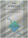 Selected String Quartet Movements vol.1 for 2 violins, viola and violoncello (viola treble clef) score and parts