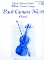 Cantata no.99 Choral for string orchestra score and parts ((8-8-5)-5-5, piano)