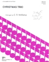 Christmas Trio for 3 trumpets (cornets) score and parts