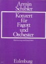 Konzert op.85 fr Fagott und Orchester fr Fagott und Klavier