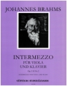 Intermezzo op.118,2 fr Viola und Klavier