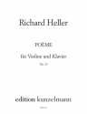 Pome op.10 fr Violine und Klavier