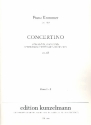 Concertino fr Flte, Oboe und Orchester Harmoniestimmen