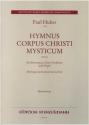 Hymnus Corpus Christi Mysticum fr Sopran, gem Chor, Orchester und Orgel Klavierauszug