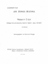 Zelenka, Jan Dismas - Missa Circumcisionis D-Dur D-Dur  Chorpartitur