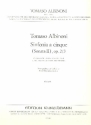 Sinfonia a cinque C-Dur op.2,3 (Sonata Nr.2) fr Streichorchester Viola 2