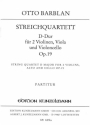 Streichquartett D-Dur op.19  Studienpartitur