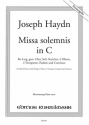 Missa solemnis C-Dur fr Soli, gem Chor und Orchester Klavierauszug