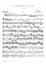 Sinfonie e-Moll Nr.44 Hob.I:44 fr Orchester Violine 2