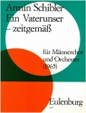 Ein Vater unser - zeitgem fr Mnnerchor und Klavier