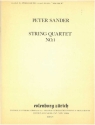 Quartett Nr.1 fr Streichquartett Partitur und Stimmen