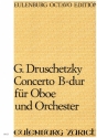 Konzert B-Dur fr Oboe und Orchester Partitur