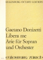 Libera me fr Sopran, Violine und Orchester Partitur