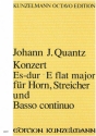 Konzert Es-Dur fr Horn und Streichorchester Partitur